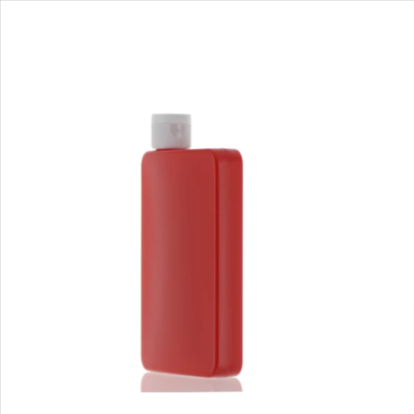 200ml PE, Square Flip Top Cap Bottle (APG-210340)